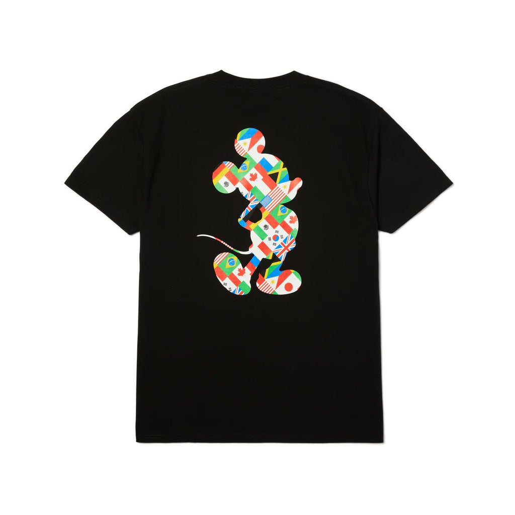 HUF World Tour Silhouette SS Tee (Black) - S