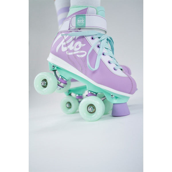 Rio Roller Milkshake Quad Skates - Mint Berry - Skatewarehouse.co.uk