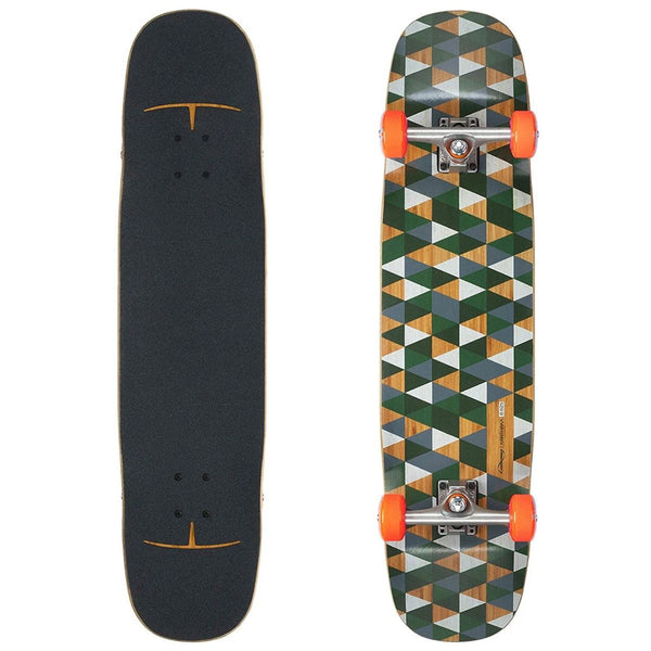 Loaded Boards Kanthaka Wide - Techslide - Skiff Orange Longboard Complete