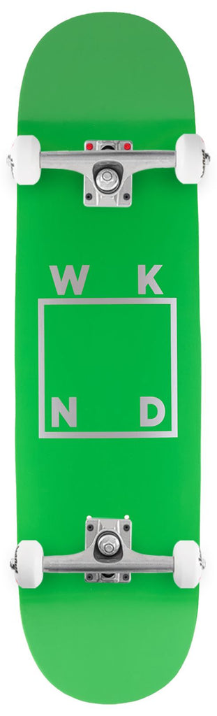 WKND Logo Board Green (PS) x Venom Custom Complete Skateboard - 8.25"