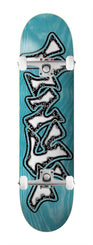 Vinyl Skateboards Graffiti Logo (Assorted Veneers) x Venom Custom Complete Skateboard - 8.5"
