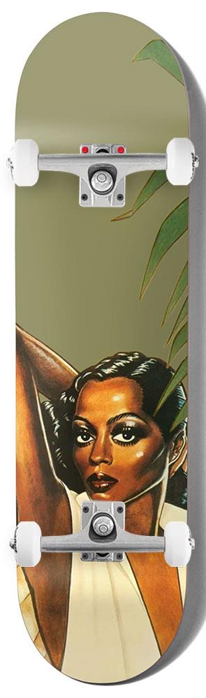 Chocolate Skateboard Queen Carl Aikens x Venom Custom Complete Skateboard - 8.0" - Skatewarehouse.co.uk