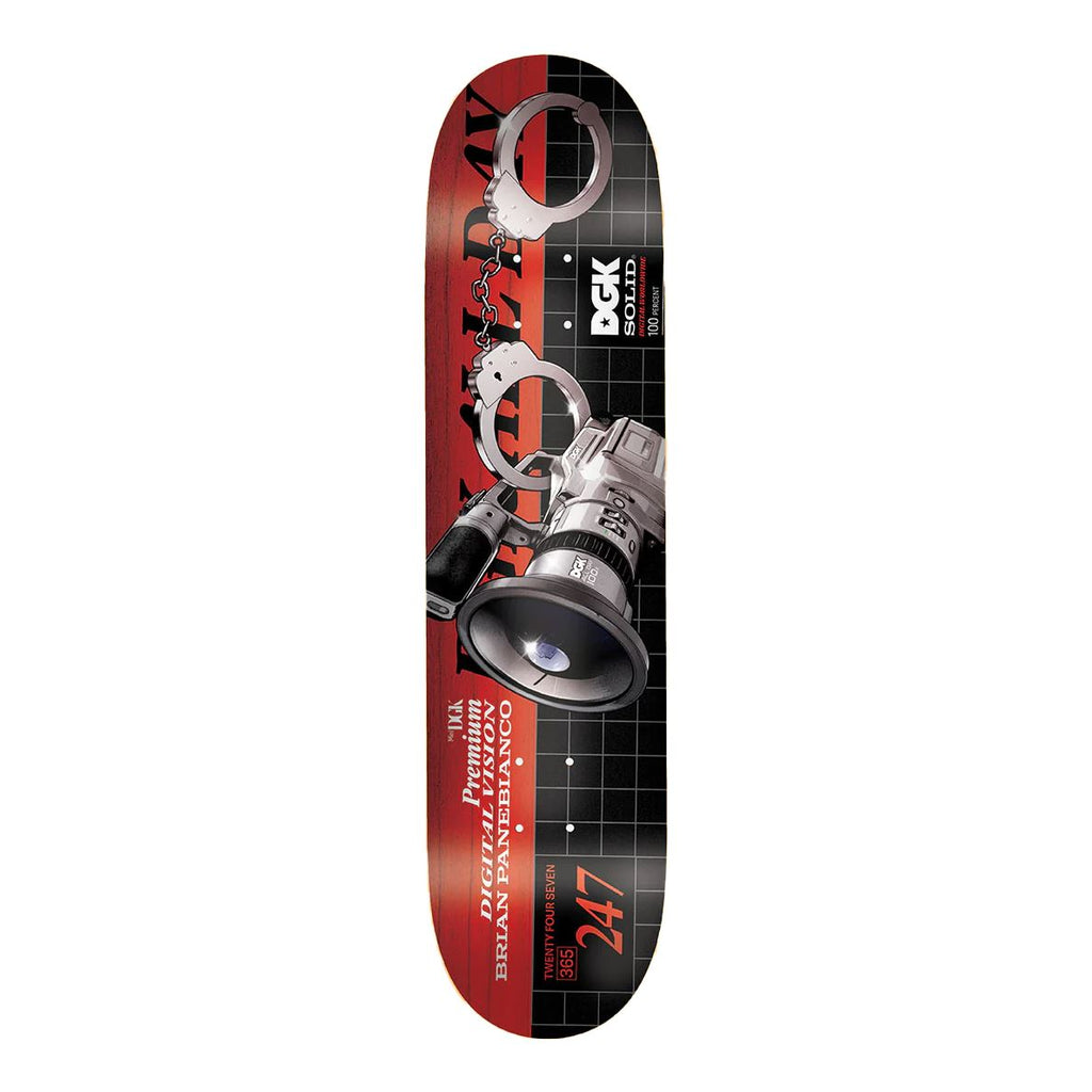 DGK Premium Vision Brian Panebianco Skateboard Deck - 8.25" - Skatewarehouse.co.uk