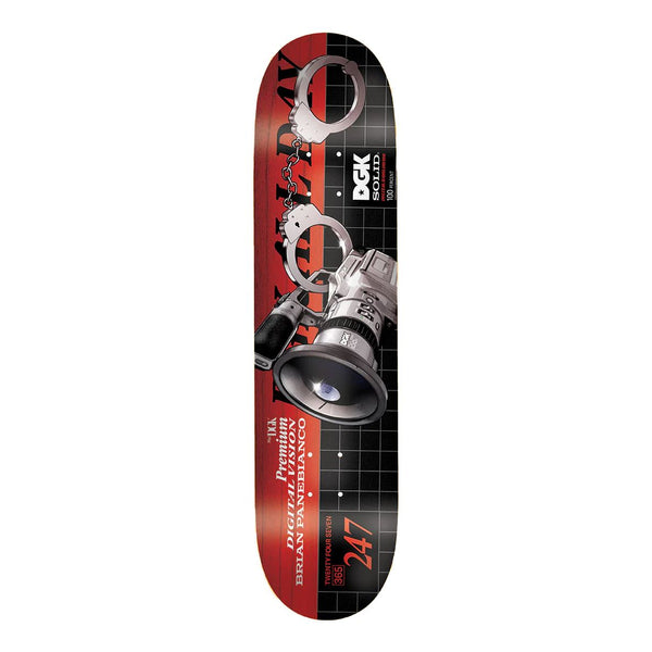 DGK Premium Vision Brian Panebianco Skateboard Deck - 8.25