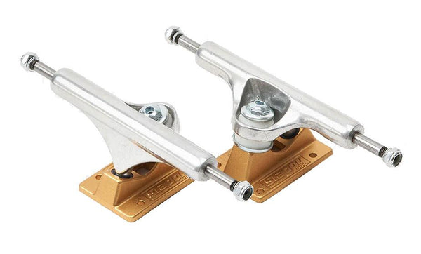 Slappy ST1 Lights Gold Skateboard Trucks - 8.5 (5.75