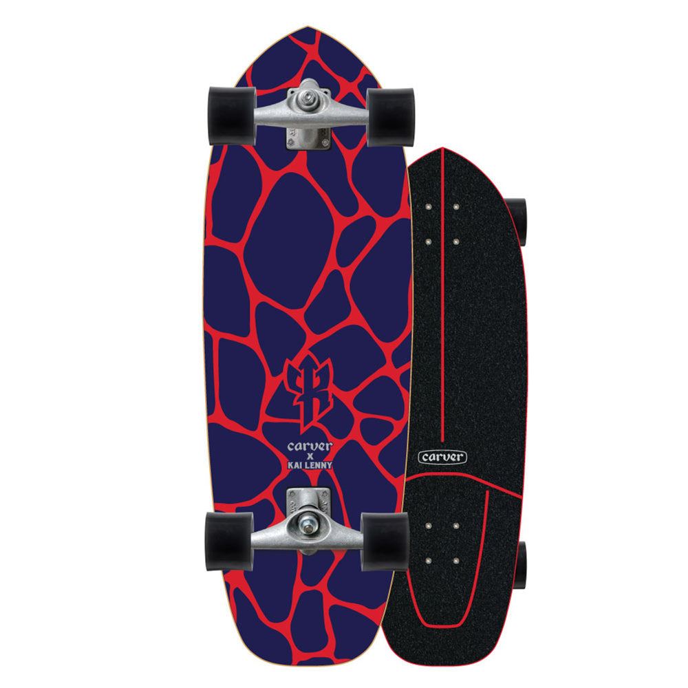 Carver Skateboards 31" Kai Lenny Lava - CX Cruiser Complete