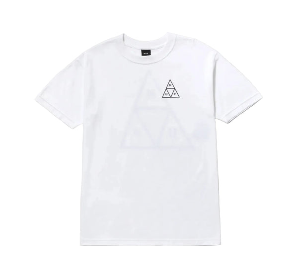 Triple Triangle SS Tee (White / Black)
