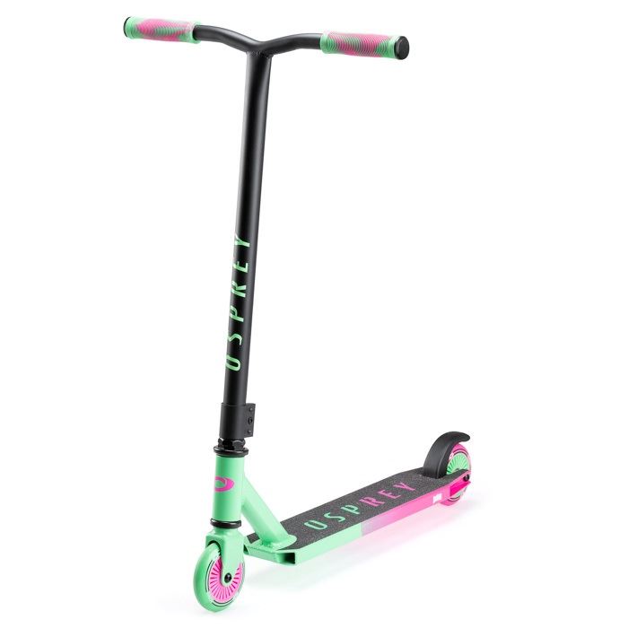 Osprey Bomb Stunt Scooter - Pk / Gn