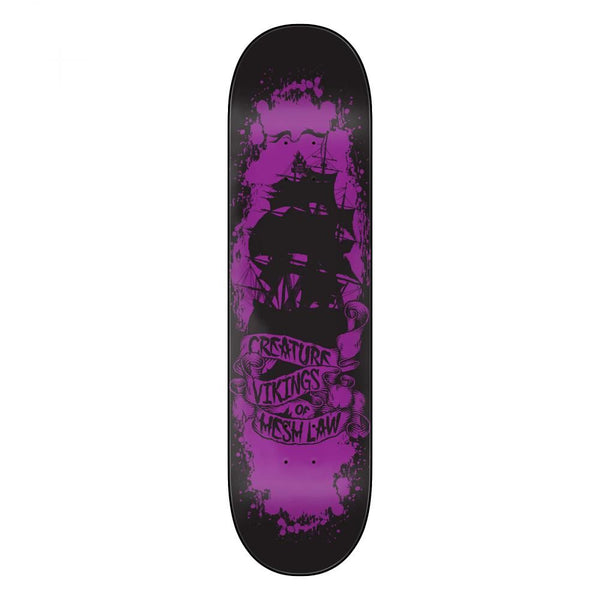 Creature Pro Gravette Vikings Hesh Law XX Skateboard Deck - 8.3