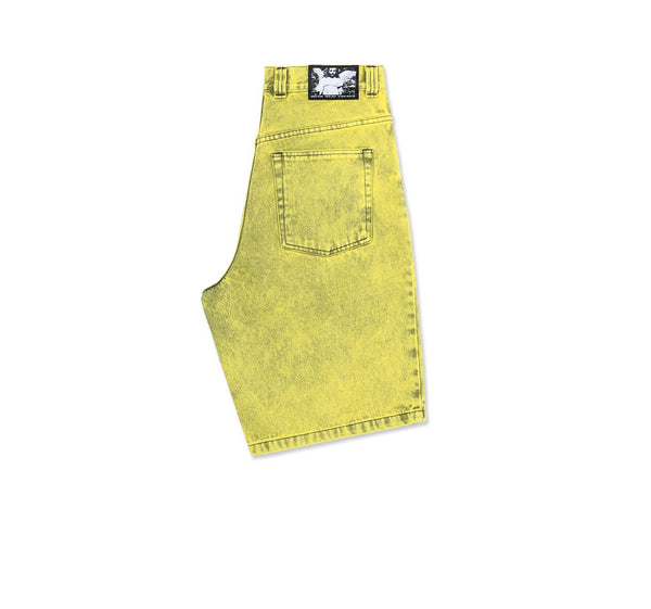 Polar Skate Co Big Boy Shorts | Angel Child (Lemon Black) - M