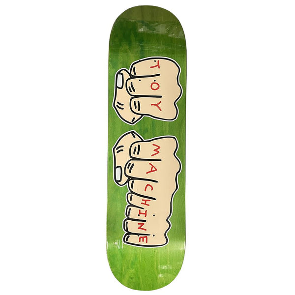 Toy Machine 'Fists' Assorted Woodstain (Spring ') Skateboard Deck - 8.5