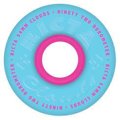 Ricta Skateboard Wheels Clouds 92a - Blue / Pink - Skatewarehouse.co.uk