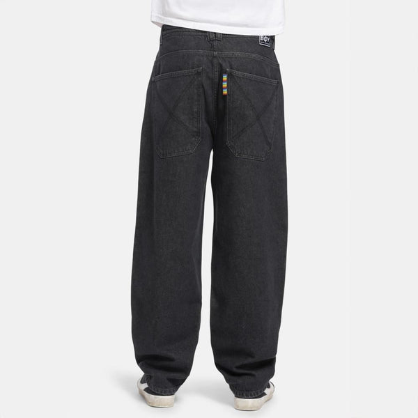 Homeboy Pant X-tra MONSTER Jeans - Washed Black - Skatewarehouse.co.uk