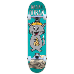 Meow Mariah Duran Whiskers Complete Skateboard Multi 7.75" - Skatewarehouse.co.uk