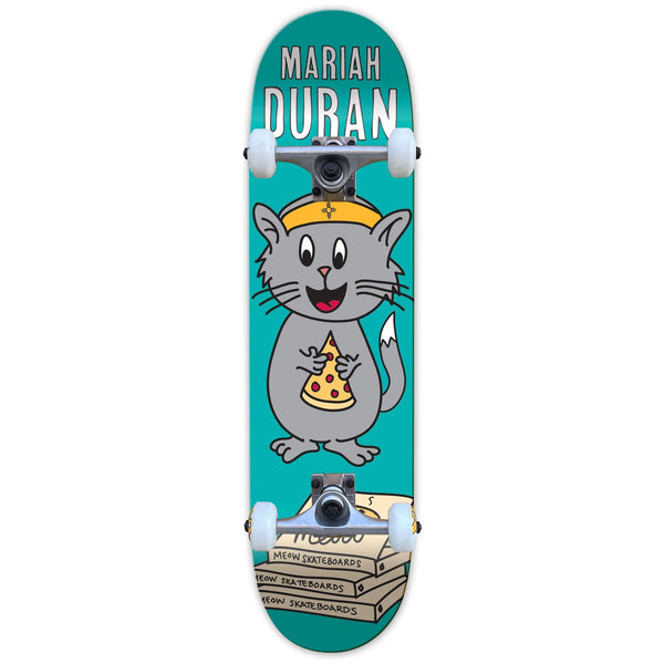Meow Mariah Duran Whiskers Complete Skateboard Multi 7.75