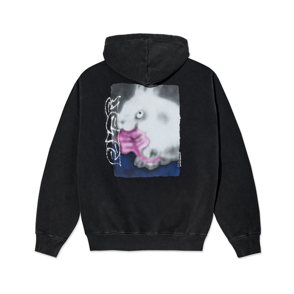 Polar Skate Co Dave Hoodie | Rabbit (Silver Black) - S