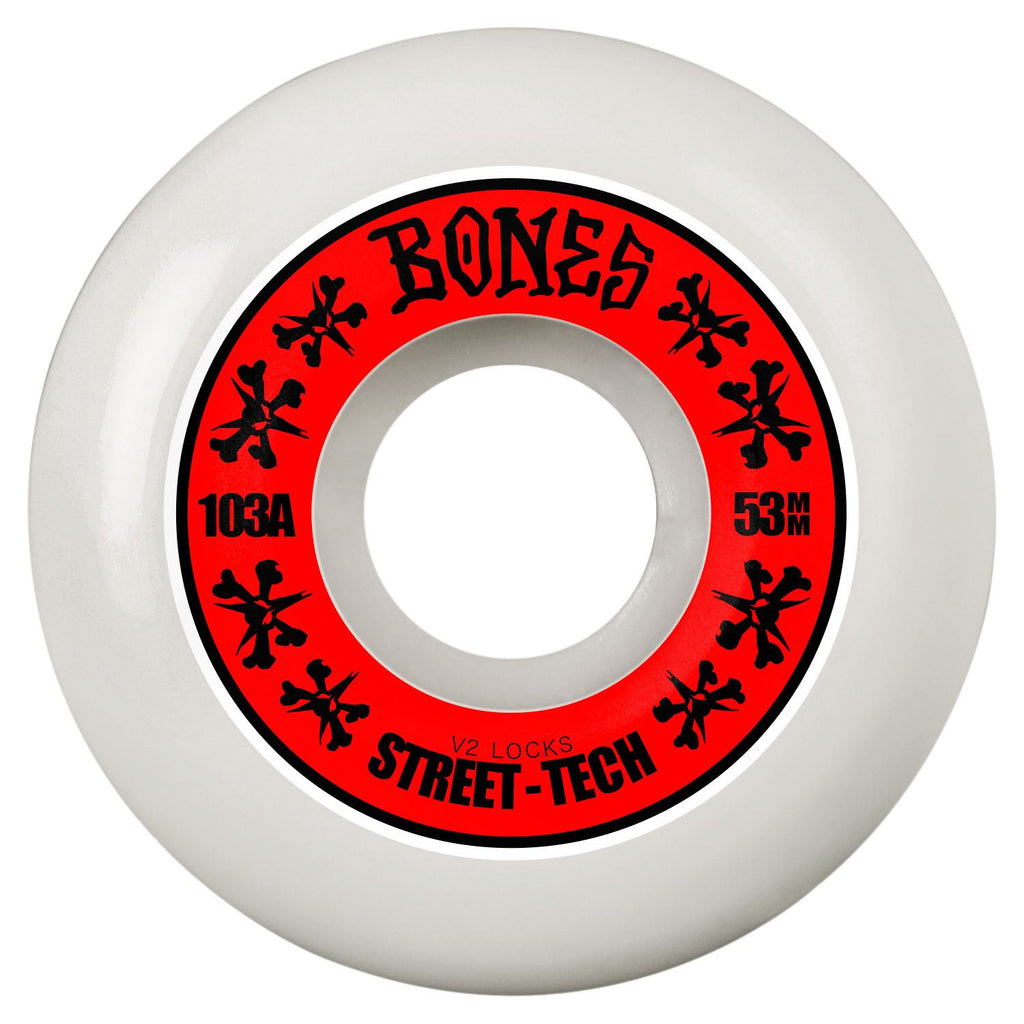 BONES STF • 53mm • 103A • V2 Lock (Spring '26) Skateboard Wheels