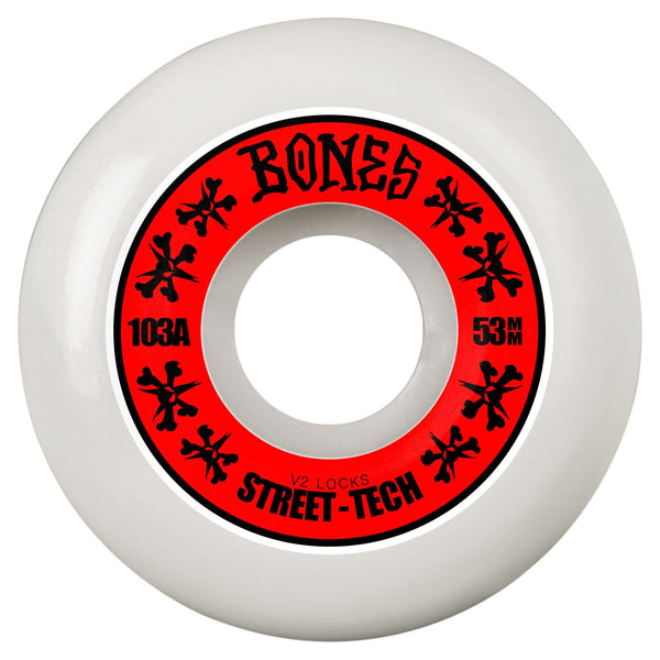 BONES STF • 53mm • 103A • V2 Lock (Spring '26) Skateboard Wheels