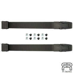 FR - Safety Top Buckles - Black - 210mm (Pair)