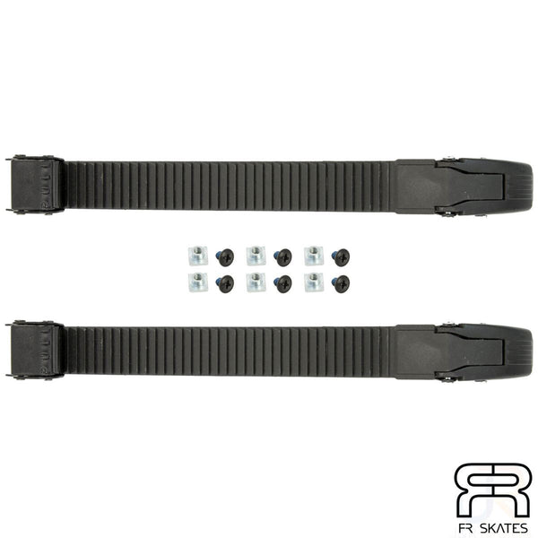 FR - Safety Top Buckles - Black - 210mm (Pair)