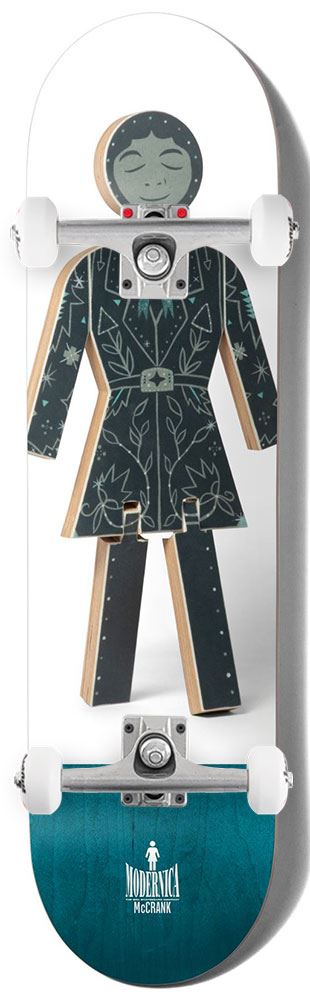 Girl Modernica OG Rick McCrank x Venom Custom Complete Skateboard - 8.5" - Skatewarehouse.co.uk