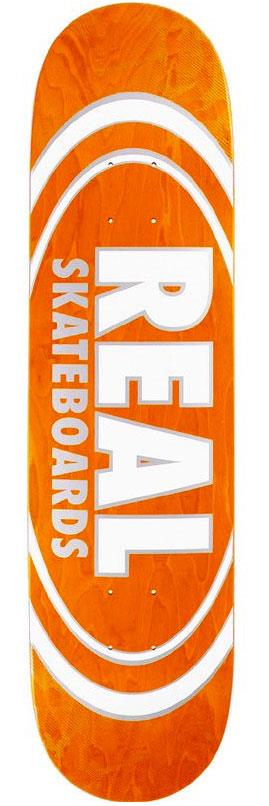 Real Team Oval Pearl Patterns Skateboard Deck - 8.06