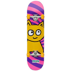 Meow Big Cat Spiral Complete Skateboard - 7.5"