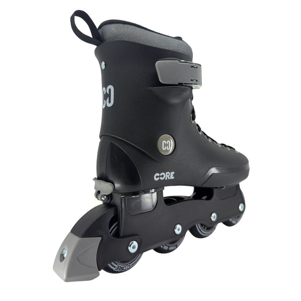 CORE Retro Inline Adjustable Skate - Black - Skatewarehouse.co.uk