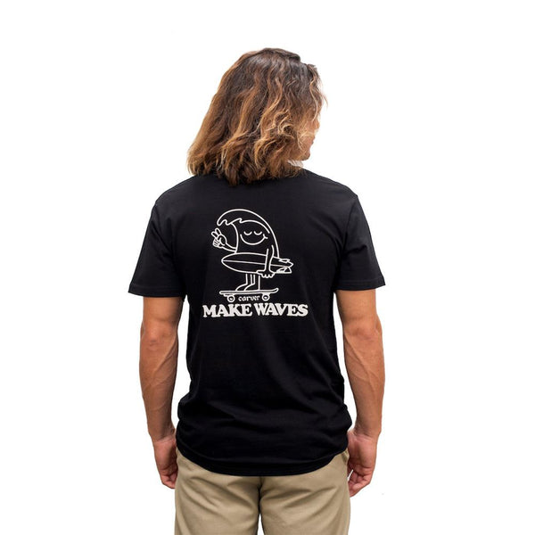 Carver Skateboards Make Waves T-Shirt - M