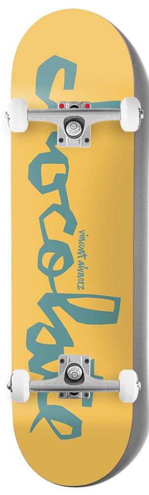 Chocolate OG Chunk W42 Vincent Alvarez x Venom Custom Complete Skateboard - 8.5