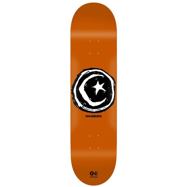 Foundation Hamburg 'Star & Moon' Skateboard Deck - 8.75