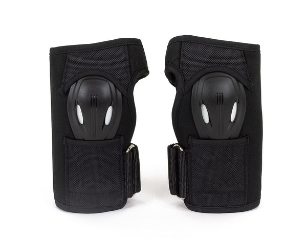 REKD Pro Skateboard Skate Scooter BMX Wrist Guards - Black