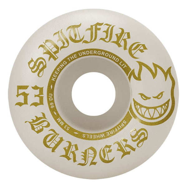 Spitfire Burner Bighead  (White) Skateboard Wheels