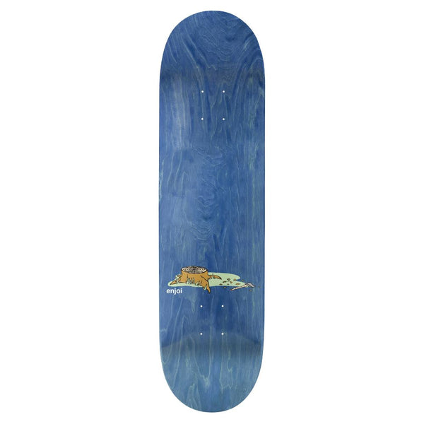 Enjoi Helvetica Neue R7 White Skateboard Deck - 8.0