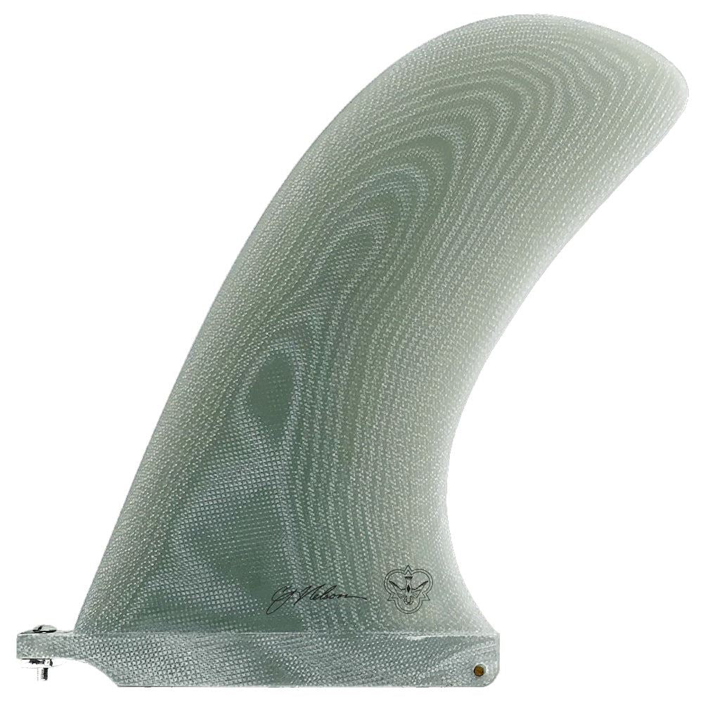 Flying Diamonds - CJ Nelson - Cali Pivot - Clear Surf Fins - 10"