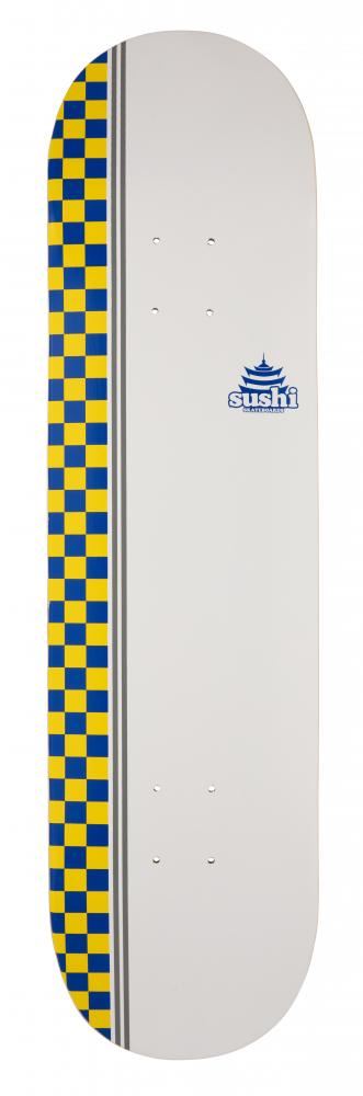 Sushi Checker Logo Skateboard Deck - 8.125