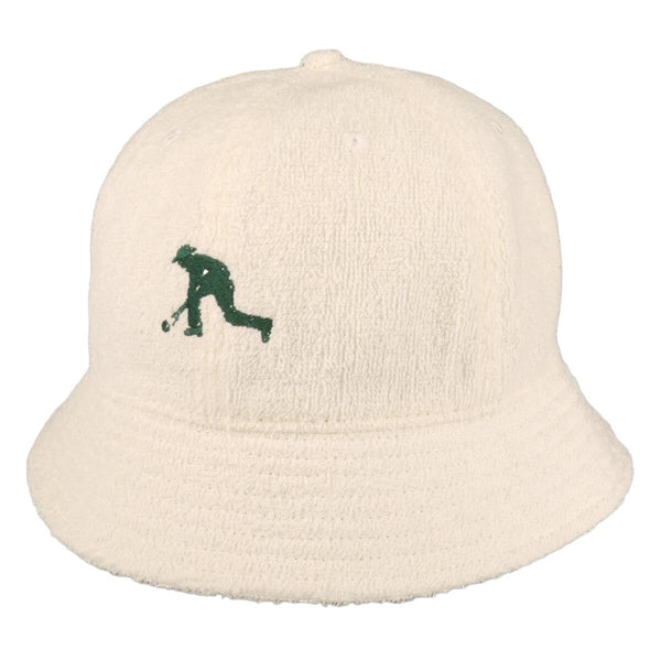 Pass~Port Bowlo 6 Panel Bucket Hat (Natural) - L