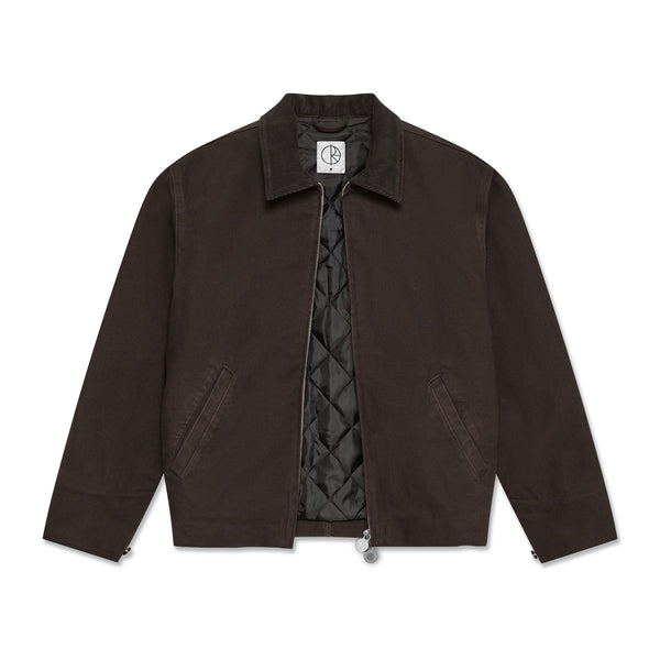 Polar Skate Co Cliff Jacket With Quilted Lining (Chocolate)