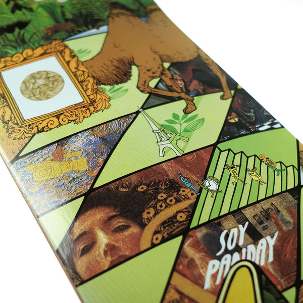 Magenta Soy Panday Museum Series (Steep)  Skateboard Deck - 7.75