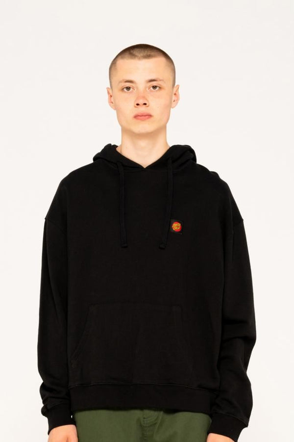 Santa Cruz All Gender Hood Classic Label - Black - Skatewarehouse.co.uk