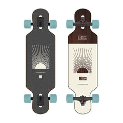 Long Island Dawn 32.85"x9" Mini Drop Long Island Complete Longboard - 32.85" - Skatewarehouse.co.uk