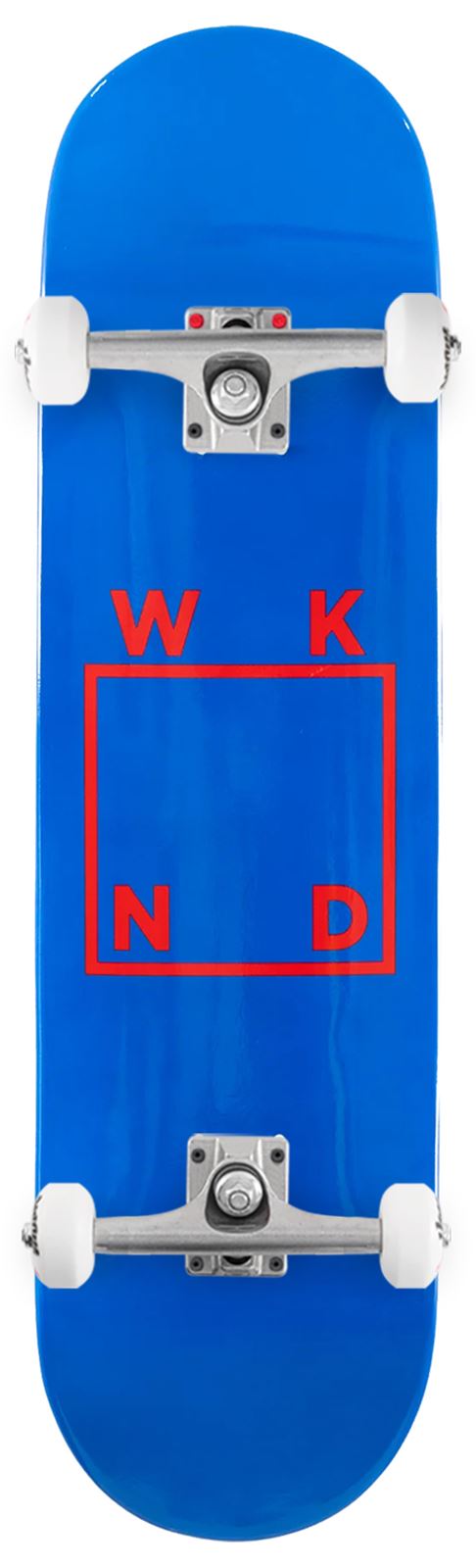 WKND Royal/Red Logo Dip x Venom Custom Complete Skateboard - 7.75