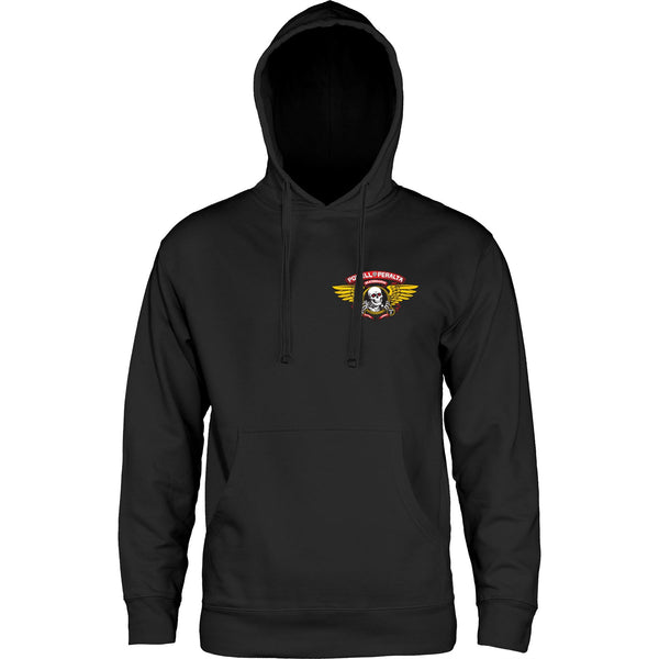 Powell-Peralta Winged Ripper • Hoody • Black Hoodie - L
