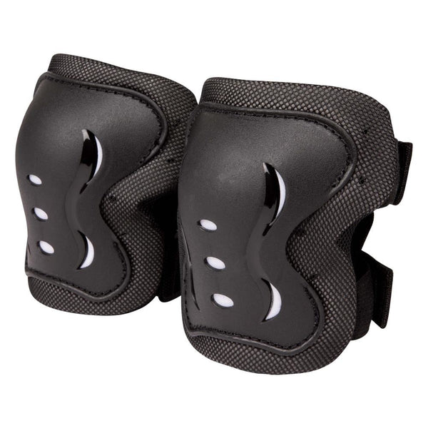 Heelys Pad Set F2 Triple Pad Set - Black / White - Skatewarehouse.co.uk