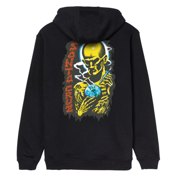 Santa Cruz Zip Hood Kendall Atomic Zip Hood - Black - Skatewarehouse.co.uk