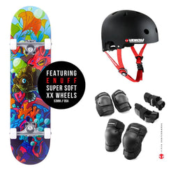 Enuff Lost At Sea Goldfish Complete Skateboard Bundle - 8.0"