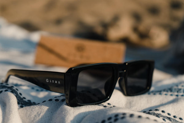 Luma Watergate Recycled Sunglasses - Black - Skatewarehouse.co.uk