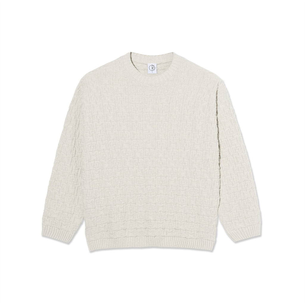 Polar Skate Co Alex Sweater (Ivory Grey Melange)