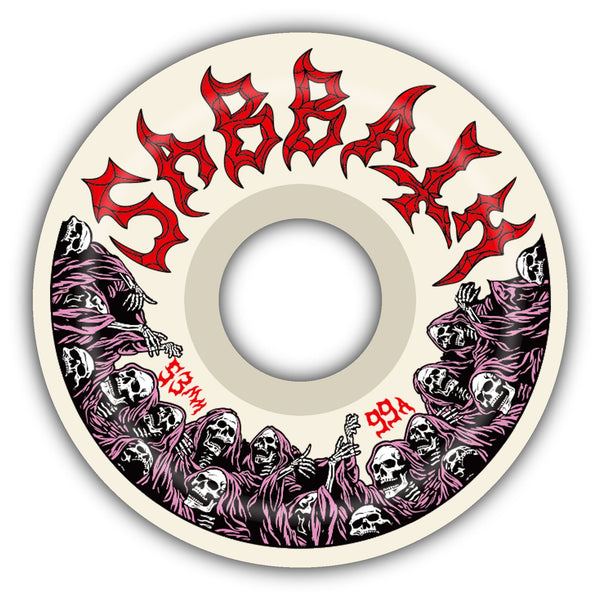 Sabbath Skateboard Wheels | Rising Dead II | Conical | Devil's Formula Skateboard Wheels | 99a