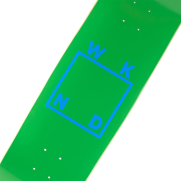 WKND Logo Board (SN) Green Skateboard Deck - 8.25